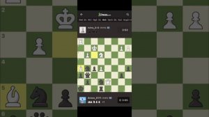 Интересная шахматная партия с соперником из Беларусии