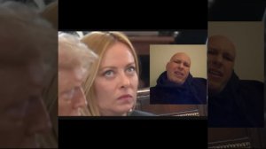 Стих: 🇮🇹🪰 Премьер Италии Джорджа Мелони и муха 😁.