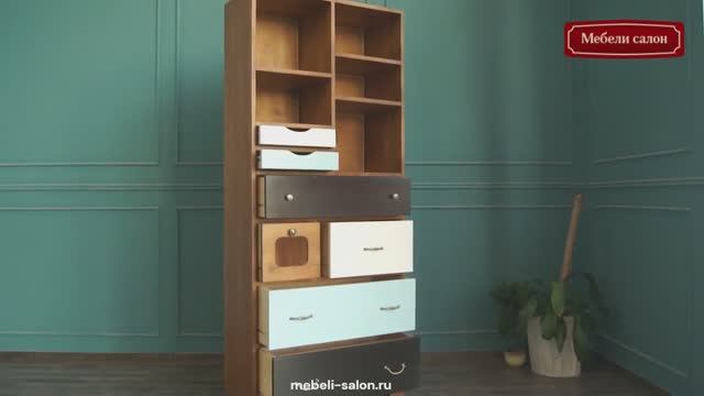 Стеллаж Aquarelle Birch RE-30ETG от фабрики Этажерка