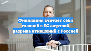 Финляндия считает себя главной в ЕС жертвой разрыва отношений с Россией