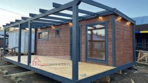 ГОТОВАЯ БАНЯ ПОД КЛЮЧ С ТЕРРАСОЙ | ГОТОВЫЕ БАНИ