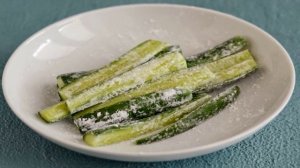 Жареные огурцы по-корейски