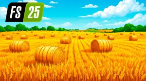 Farming Simulator 25 - купил огромное поле в первый день развития
