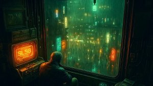 Blade Runner Ambience | S O L O R O O M | Cyberpunk Ambient Music