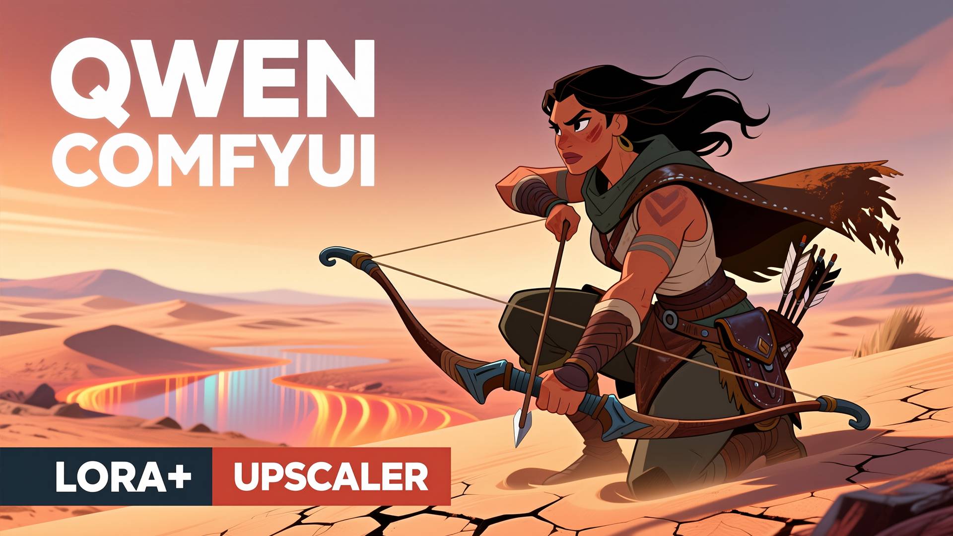 QWEN в ComfyUI — ПОЛНЫЙ ГАЙД: Установка, Настройка и Генерация картинок [Workflows Upscaler и I2I] смотреть онлайн