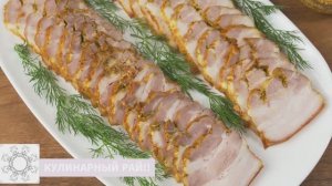 Забудьте о колбасе! Насладитесь аппетитной свиной грудинкой, запеченной в духовке🥩