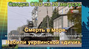 Сводка СВО на 20 августа. Русские танки ворвались в Купянск и крушат ВСУ