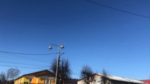 Какое небо голубое