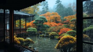 Осенний Дождь с Грозой для Сна и Релаксации