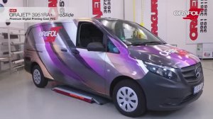 Пленка ORAJET 3951RA+ для печати и брендирования транспорта