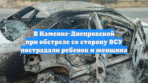В Каменке-Днепровской при обстреле со сторону ВСУ пострадали ребенок и женщина