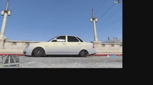 VAZ-2170 LADA-PRIORA Lada Priorа  на приоре работаю копом в гта 5,