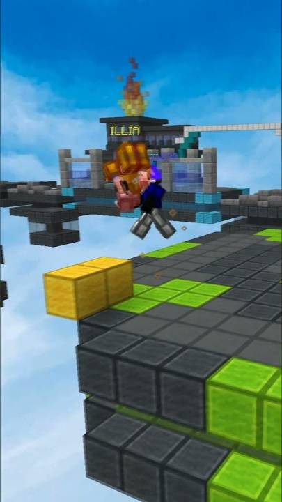 ТОП 5 эпичных моментов на БедВарс в Майнкрафт #бедварс #bedwars смотреть онлайн