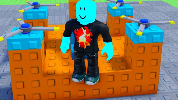 роблокс но я построил свой дрон