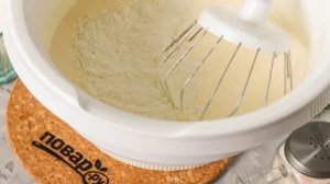 Бисквит на горячем молоке