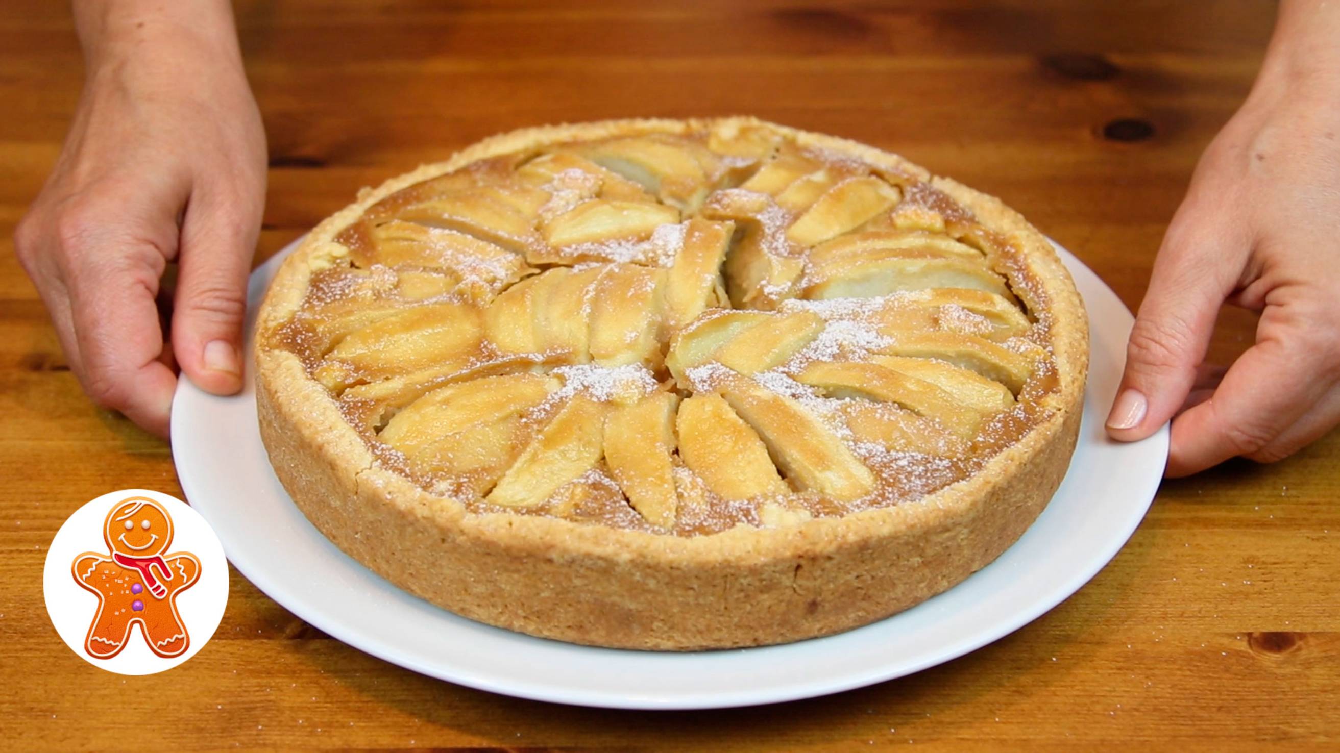 Яблочный пирог с карамелью ✧ Яблочный тарт