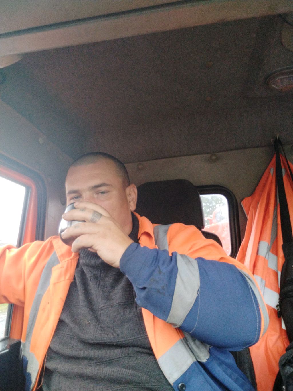 Стрим с КамАЗА работа