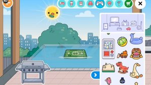 Обустройство двухэтажного дома с бассейном