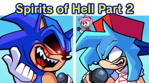 CG:Friday Night Funkin' VS Sonic.Exe - Spirits Of Hell V2 Part 2 (FNF) (Sonic/Tails/Sally/Amy/Cream)