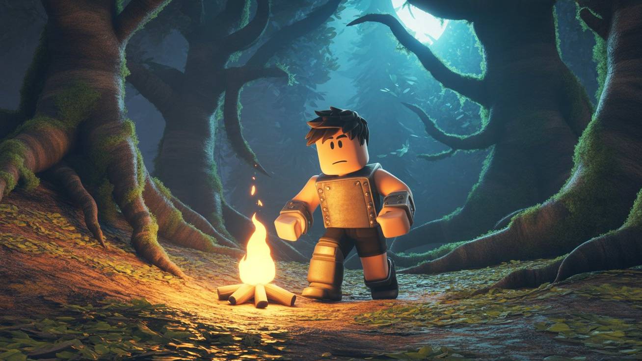 Выживаю 99 дней в лесу Роблокс смотреть онлайн