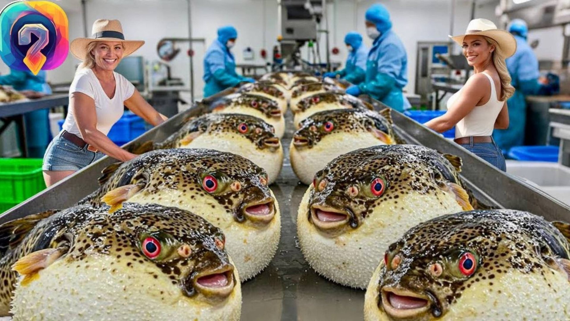 А вы знали, как МИЛЛИОНЫ тонн ФУГУ ловятся и перерабатываются? смотреть онлайн