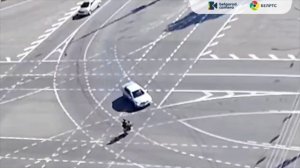 Мото ДТП в Белгороде "На зеленый в белого"