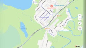 13 модель  Территория реки