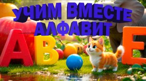 Изучаем "Веселый Алфавит" / РУССКИЙ АЛФАВИТ