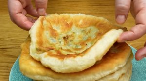 Лепешки с картофельной начинкой