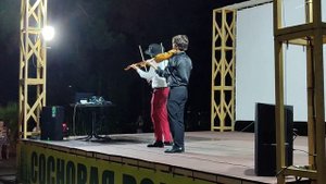 Абхазия Пансионат Сосновая роща Концерт скрипка Грачик Аванесян 19 августа 2025 г.