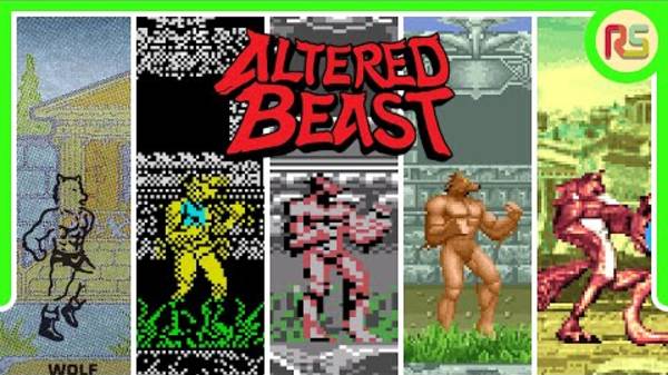 Altered Beast — все превращения в каждой версии 🐺🐻⚡ смотреть онлайн