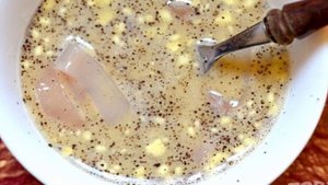 Жареные кольца кальмара