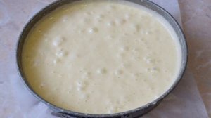 Бисквитный торт с крем-чизом