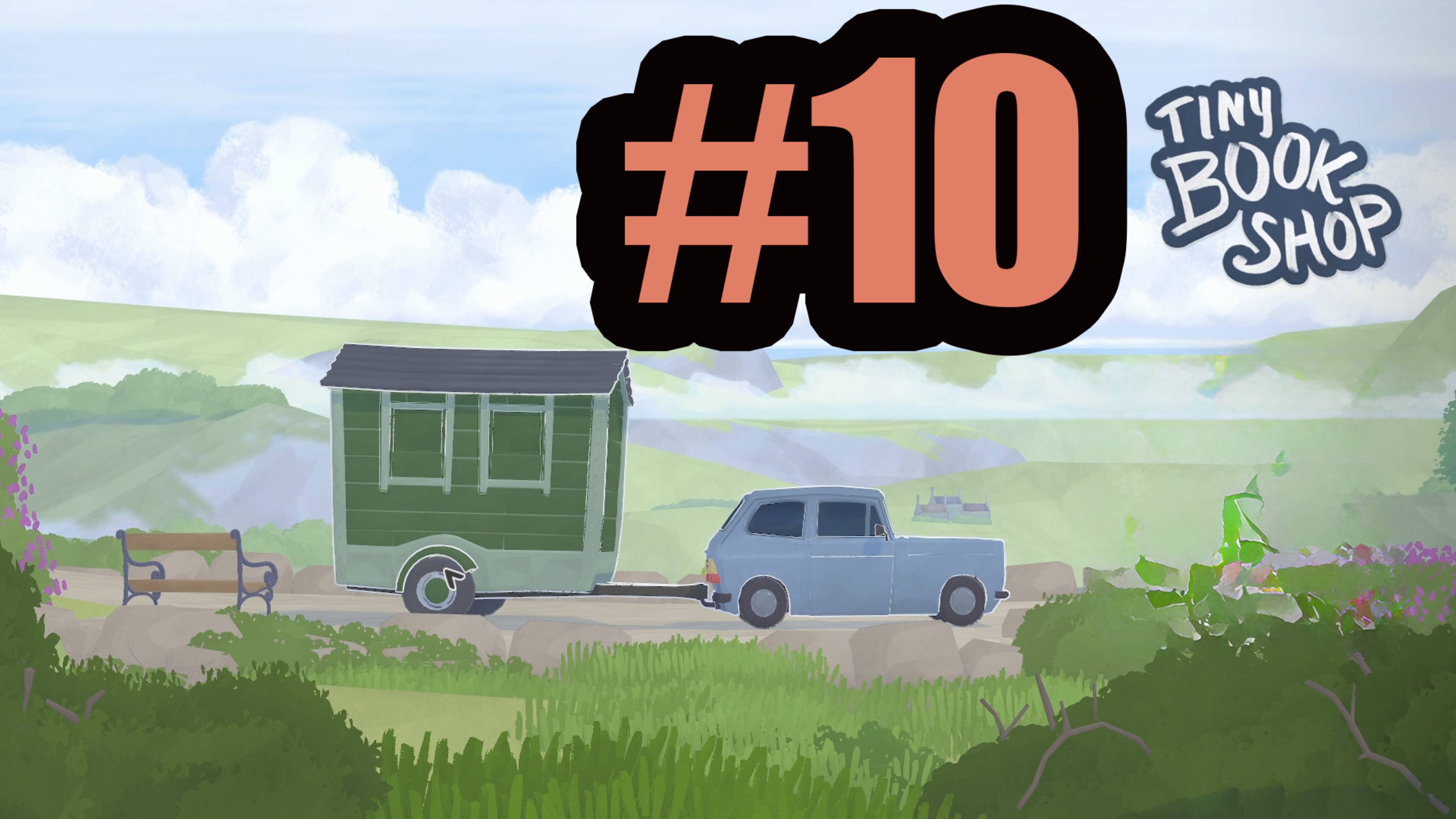 Tiny Bookshop прохождение на русском #10 купил шкаф на 24 книги