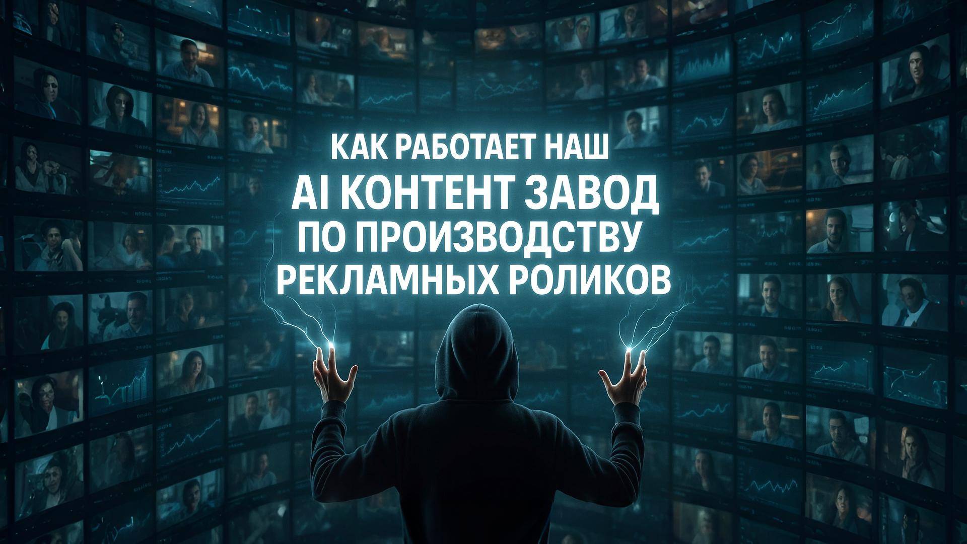 Как работает наш AI-контент-завод по производству рекламных роликов 9:16 в Veo3 с русской озвучкой