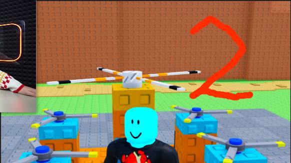 роблокс но я построил свой дрон и улетел часть 2