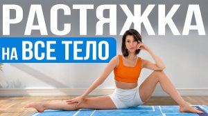 РАСТЯЖКА НА ВСЕ ТЕЛО | Только ПРАВИЛЬНЫЕ упражнения для развития гибкости