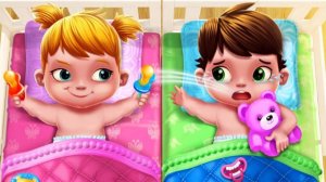Baby Twins Мультик Уход за малышами Близняшки Два кошмарика Terrible Two Take Care of Baby Twins #2