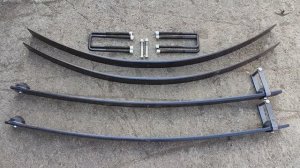 Арт. 1152 Комплект усиления задних рессор Газель.