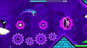 прохождение уровня Geometrical domenator