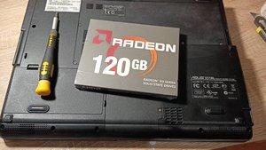 Замена HDD жёсткого диска ноутбука на SSD
