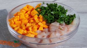 Гуль-ханум с тыквой и курицей