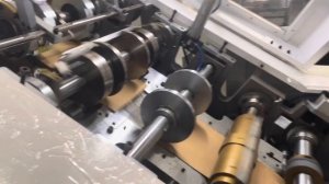 A330 Oyang Roll Feed Square Bottom Paper Bag Making Machine With Twisted Handle