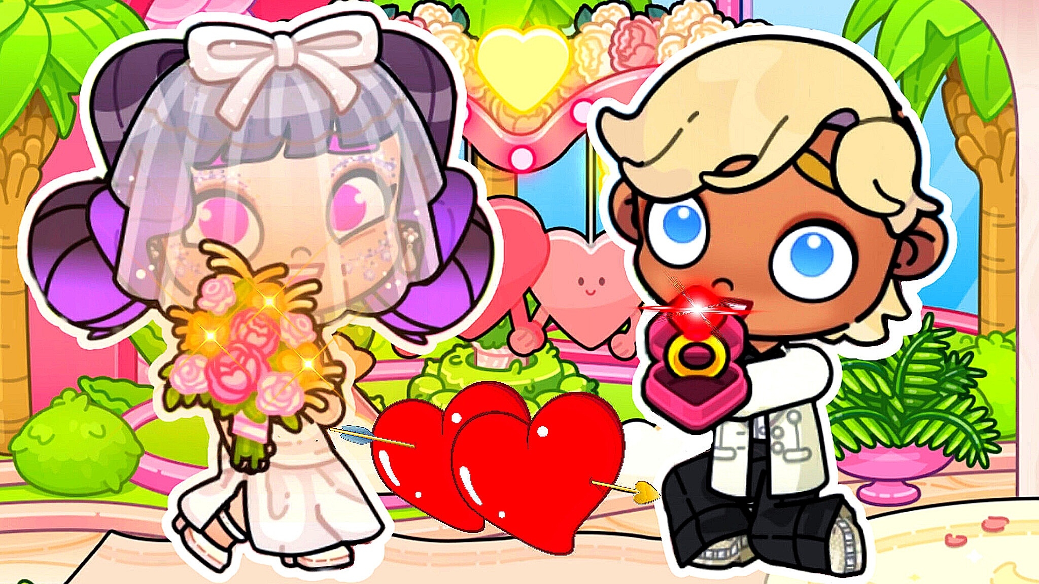 Аватар ворлд ♥️РОМАНТИЧНАЯ СВАДЬБА♥️ ЛЮБОВЬ НА ВЕКИ 💞 смотреть онлайн