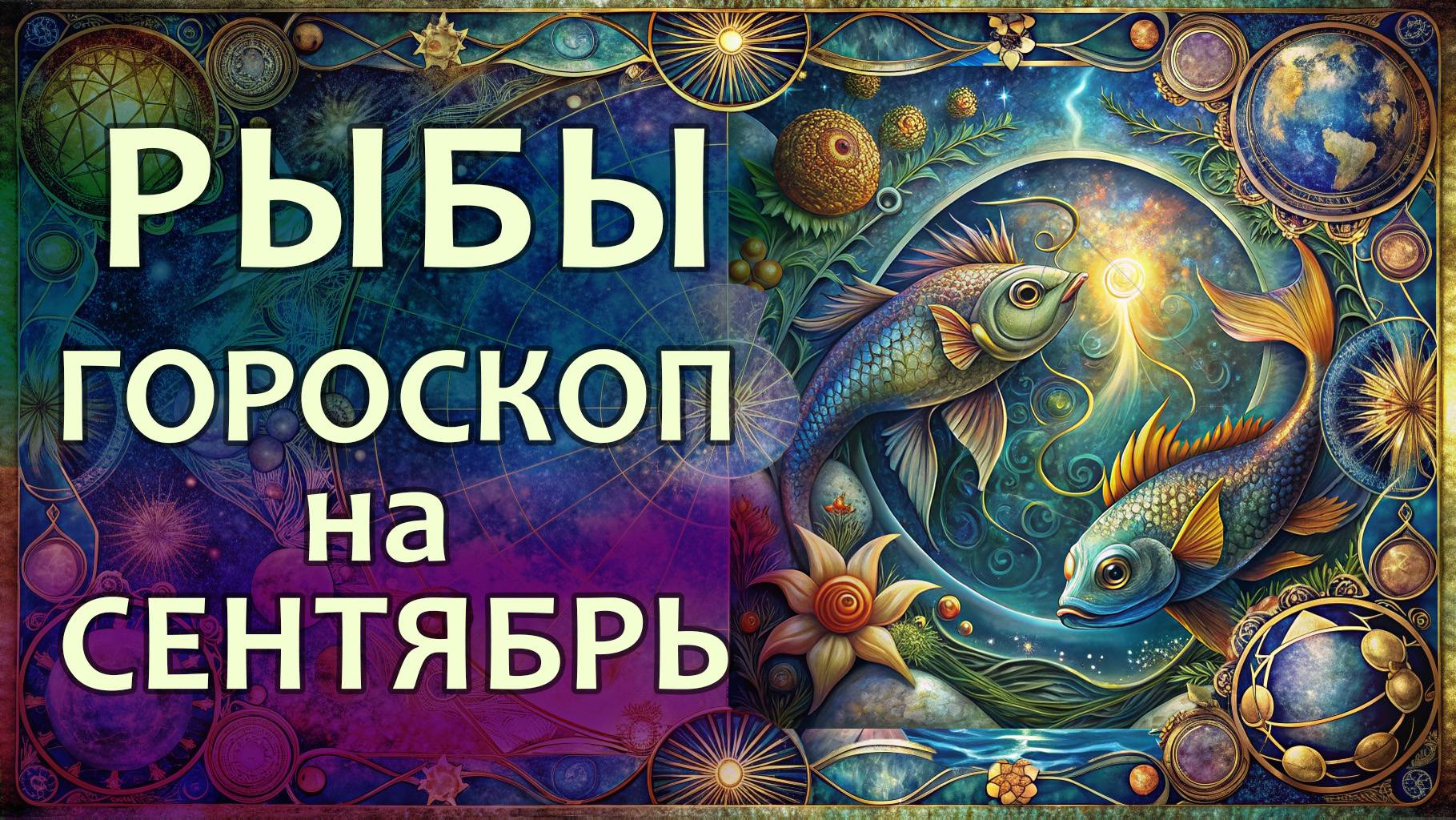 Гороскоп для Рыб на сентябрь 2025 года
