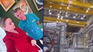 Научно-художественная выставка «Атом. Будущее» впервые открылась в Пакгаузах