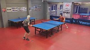 однажды Чирков А. - Карпович А. настольный теннис 14.08 Парный РАНДОМ после турнира