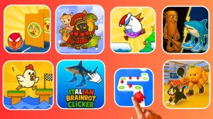 Tip Tap Chill Minigames, Meme Tap Challenge, Brainrot Relax Minigame, Tung Tung Tung Sahur