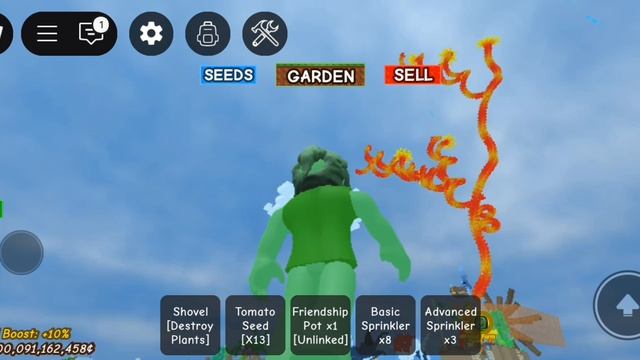 Гигантский Burning  Bud