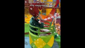 Гномик в игровом комплексе Карапузия в парке развлечений ФанкиТаун ТРЦ Сибирский мол